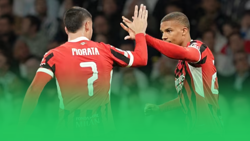 Foto di Alvaro Morata e Malick Thiaw