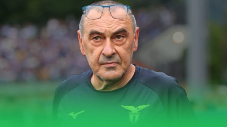 Lazio, le parole di Sarri in vista del Derby