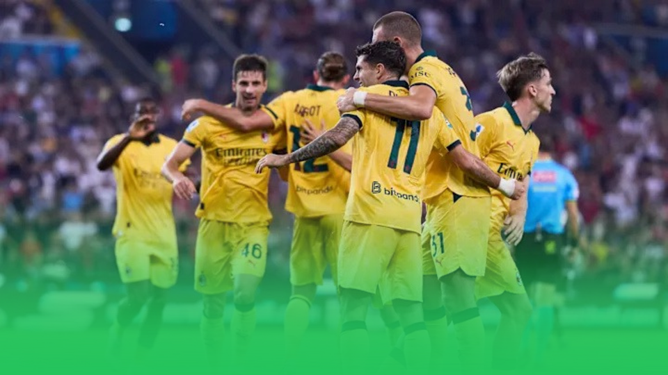 Udinese-Milan: dominio rossonero, Pulisic trascina e Fofana colpisce