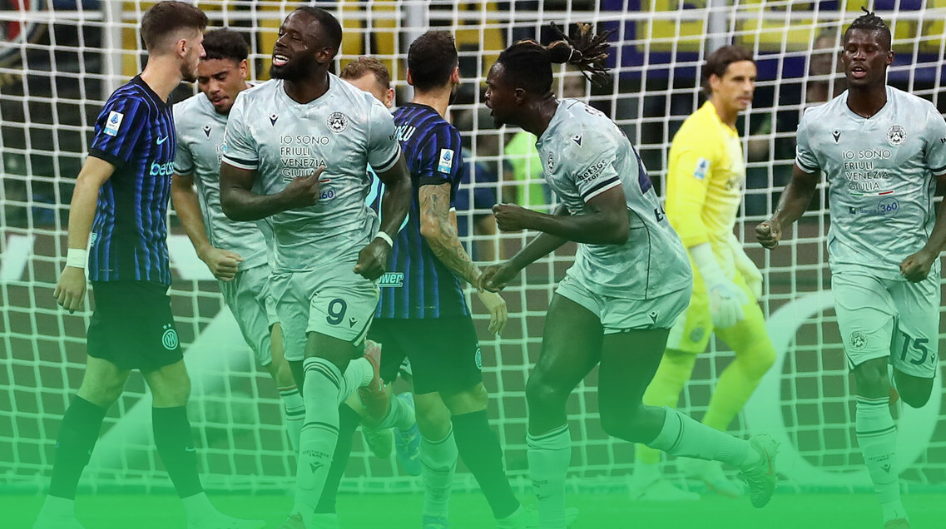 Inter-Udinese: anatomia di una caduta in 10 minuti. Colpaccio dei friulani a San Siro