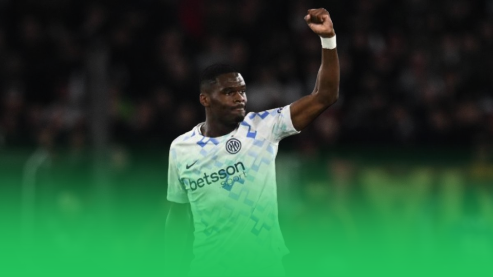 Un lampo di Bonny mette la Roma al tappeto. Nerazzurri in vetta almeno per una notte