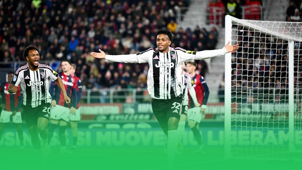 Cabal, incornata da 3 punti: bianconeri corsari a Bologna