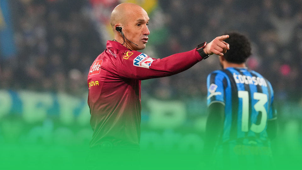 "TRIPLICE FISCHIO": Fabbri pessimo in Atalanta-Roma. Il gol di Scamacca era regolare?